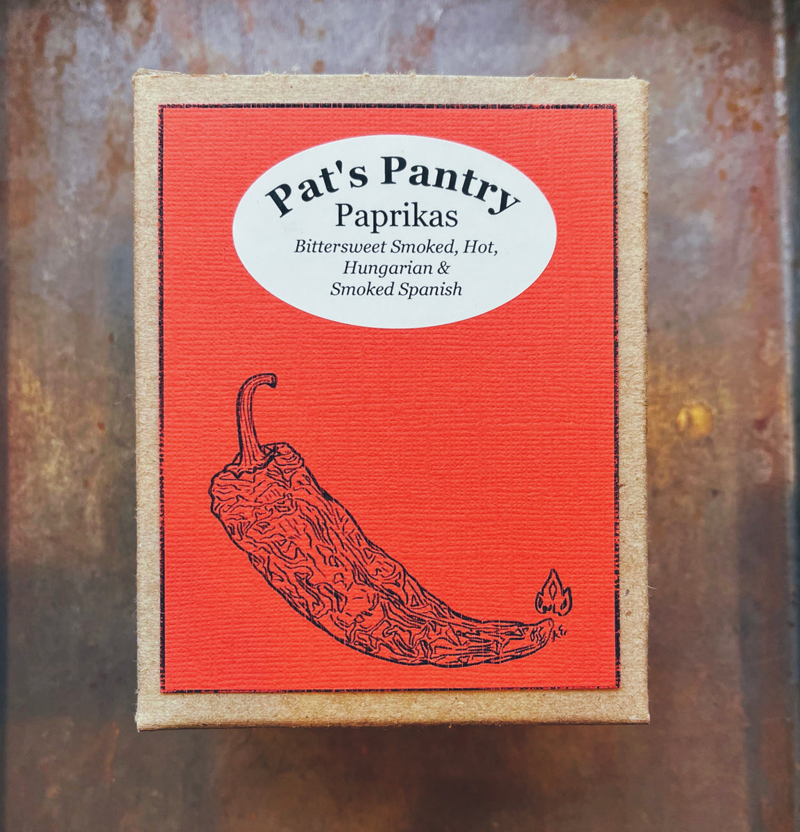 Paprika Boxed Set – Pat's Pantry, Spices & Teas