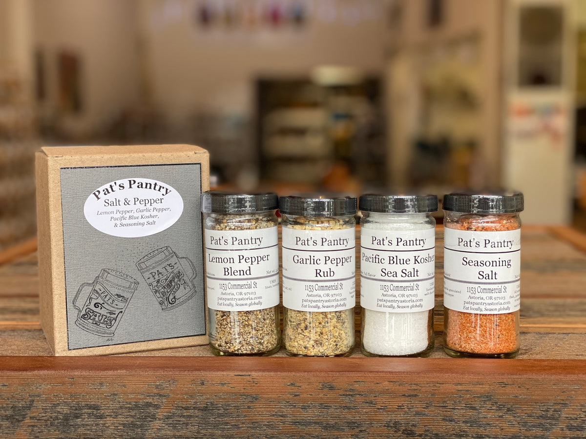 Salt & Pepper Boxed Set Pat's Pantry, Spices & Teas