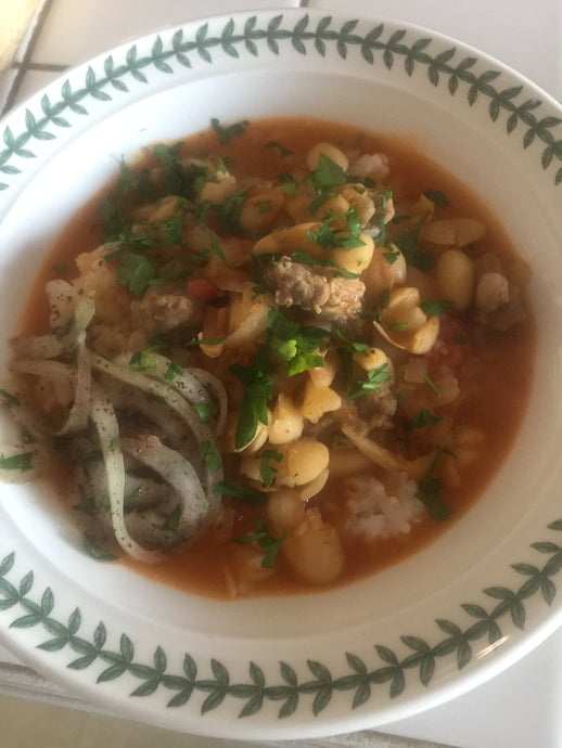 Turkish Lamb & Bean Stew