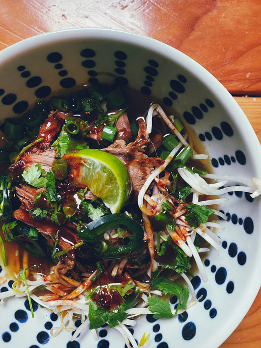 Pho Bo (Vietnamese Beef Noodle Soup)