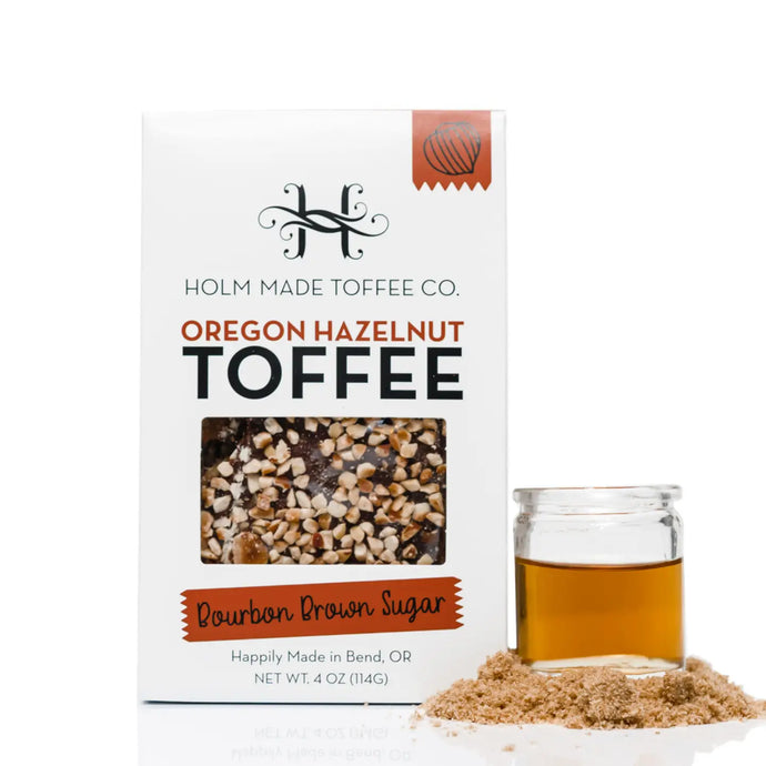 Holm Made Toffee Co. Oregon Hazelnut Toffee - Bourbon Brown Sugar