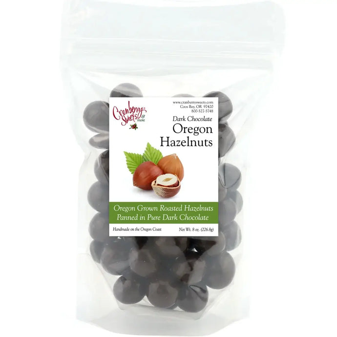 Cranberry Sweets & More Dark Chocolate Covered Hazelnuts