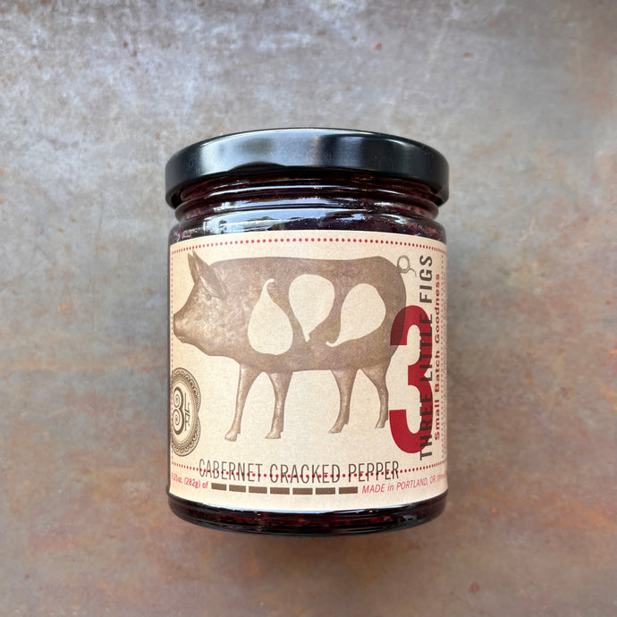 Three Little Figs Cabernet Cracked Pepper Jam