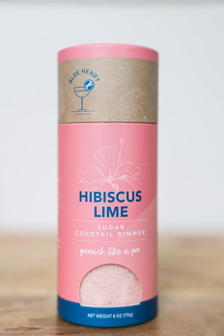 Blue Henry Rimming Sugar Hibiscus Lime