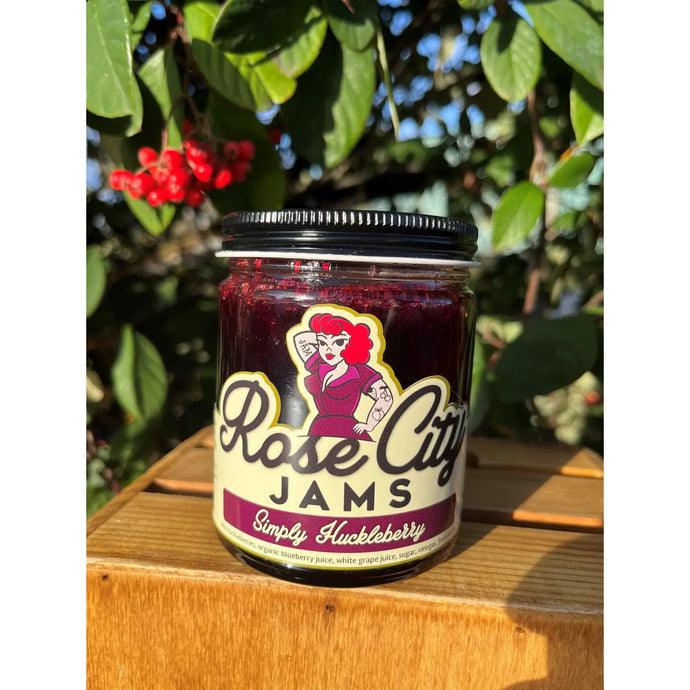 Rose City Pepperheads Simple Huckleberry Jam