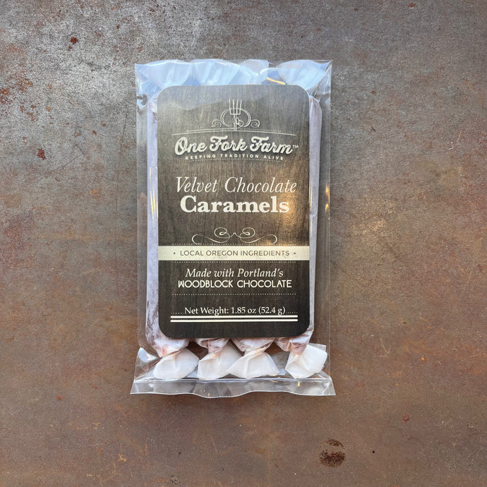 One Fork Farm Velvet Chocolate Caramels