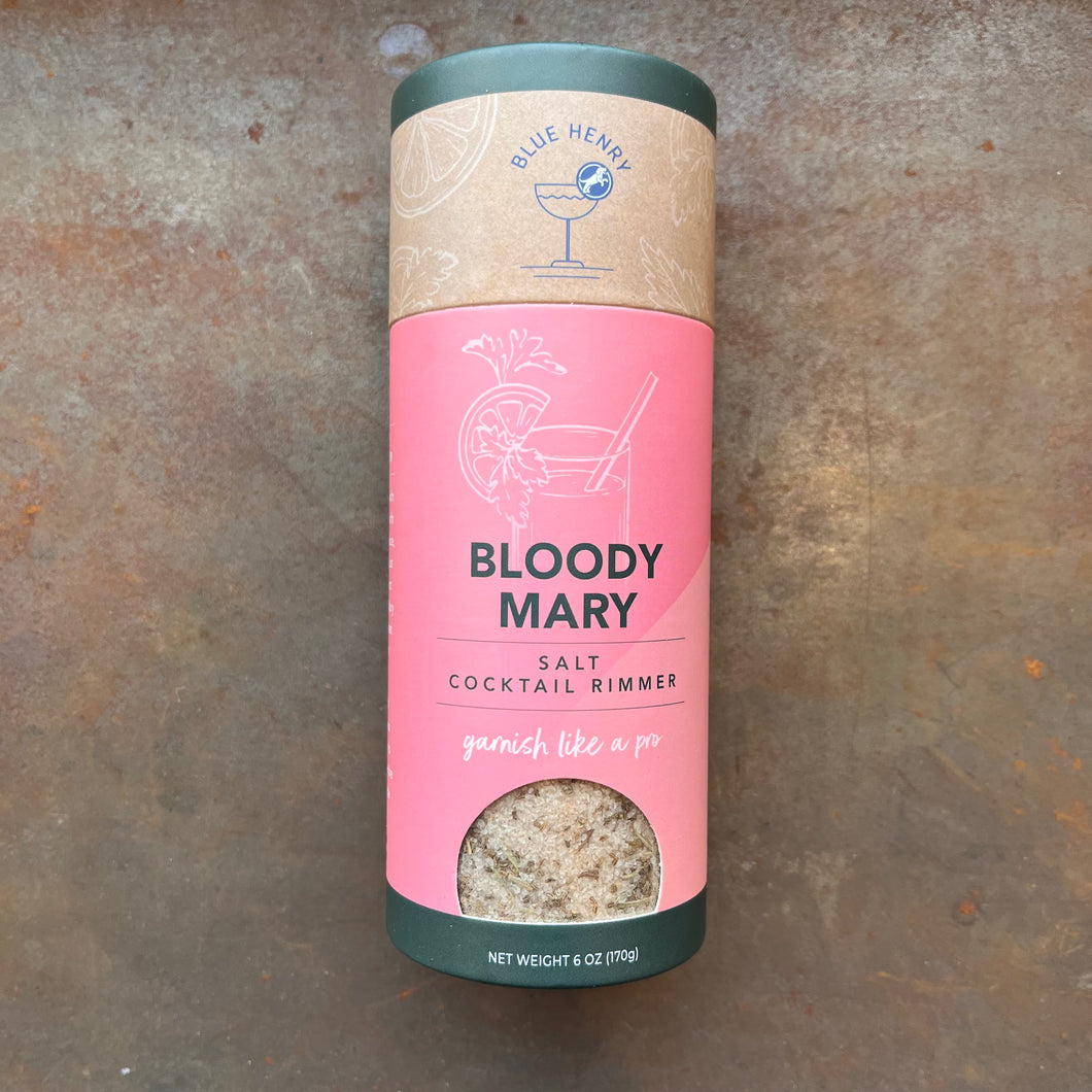 Blue Henry Rimming Salt Bloody Mary