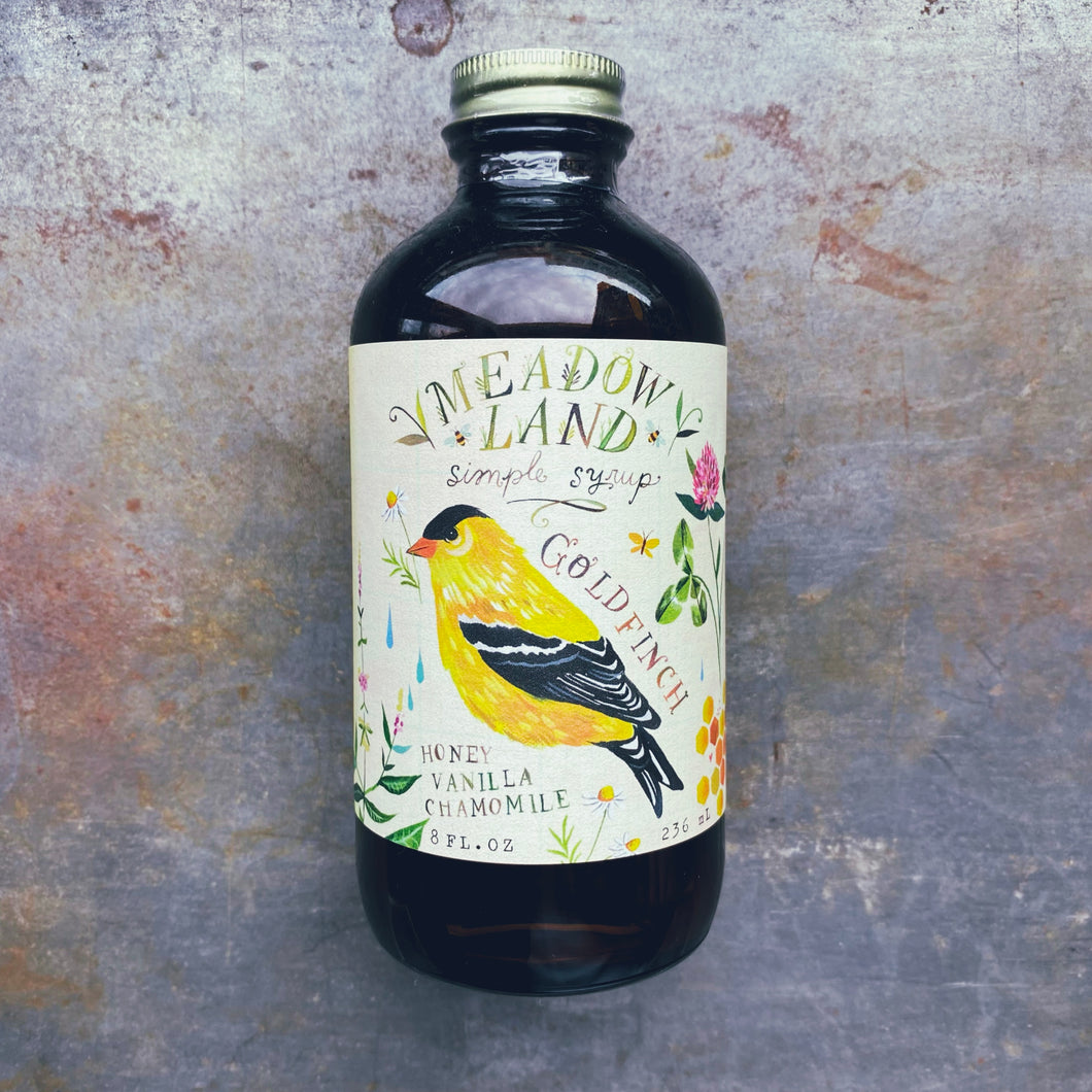 Meadowland Goldfinch Simple Syrup
