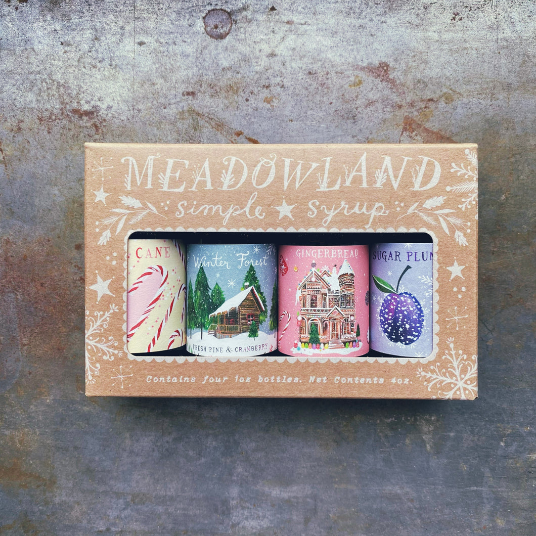 Meadowland Simple Syrup Sampler Wonderland