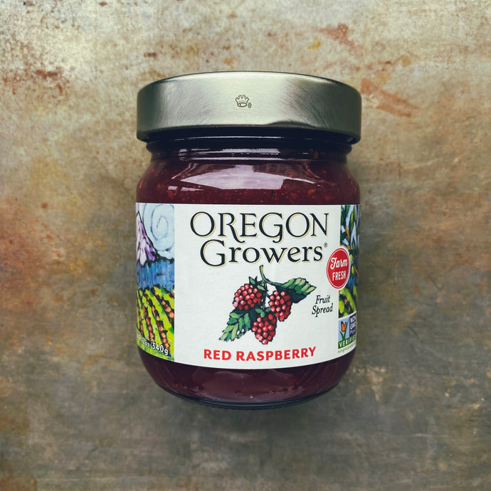Oregon Growers Red Raspberry Fruit Spread