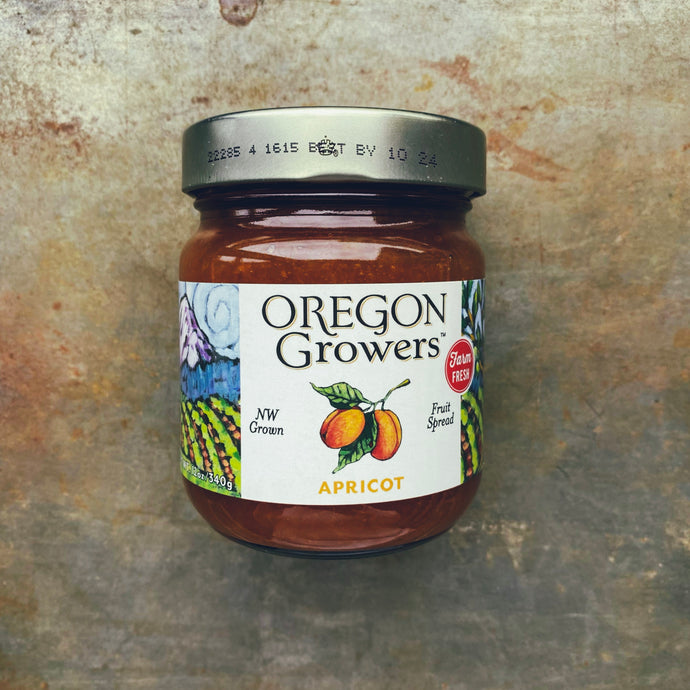 Oregon Growers Apricot Fruit Spread