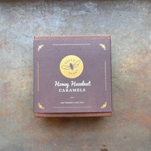 Load image into Gallery viewer, Bees &amp; Beans: Honey Hazelnut Caramels 70% chocolate