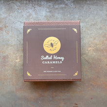Load image into Gallery viewer, Bees &amp; Beans: Salted Honey Caramels 70% chocolate