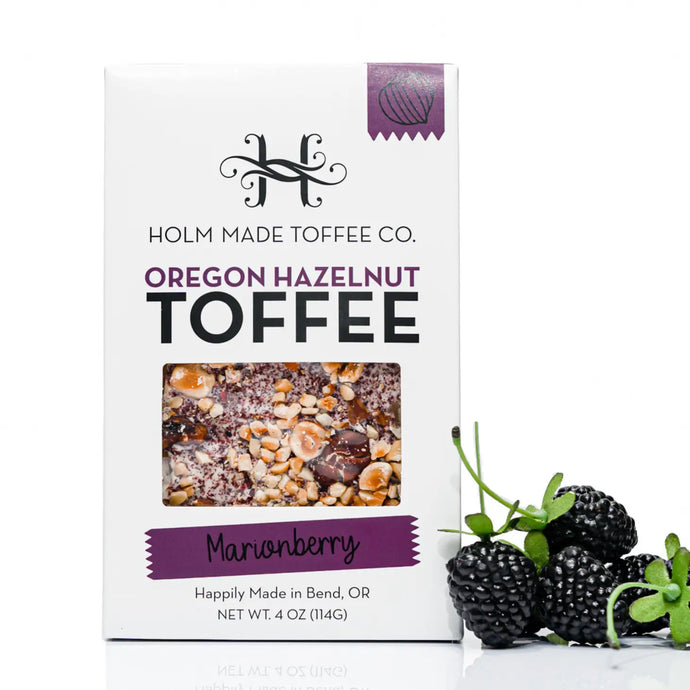 Holm Made Toffee Co. Oregon Hazelnut Toffee-Marionberry