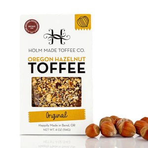 Holm Made Toffee Co. Oregon Hazelnut Toffee- Original