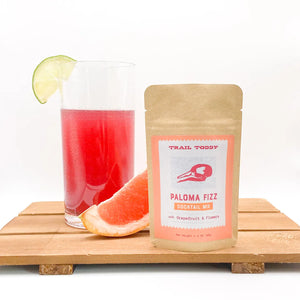 Trail Toddy Cocktail Mix Paloma Fizz with Grapefruit & Flowers