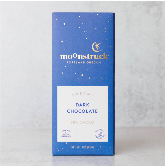 Moonstruck Dreamy Dark Chocolate Bar