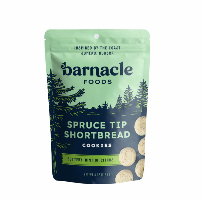 Barnacle Foods Spruce Tip Shortbread Cookies