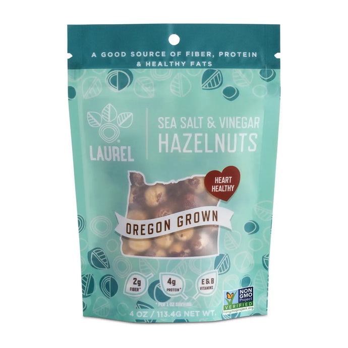 Laurel Foods Sea Salt and Vinegar Hazelnuts