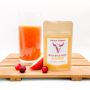 Trail Toddy Cocktail Mix Wild Wild West w/ Peach and Cranberry
