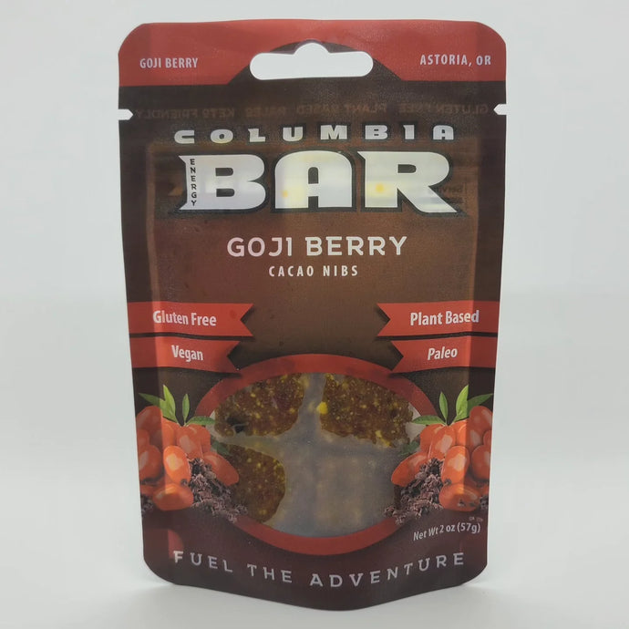 Columbia Bar Goji Berry Cacao