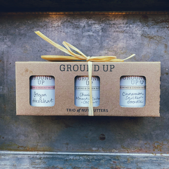 Ground Up Classic Nut Butter Tasting Flight