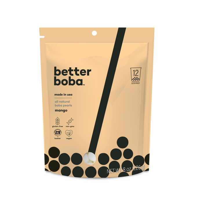 Better Boba Classic All-Natural Tapioca Boba Pearls