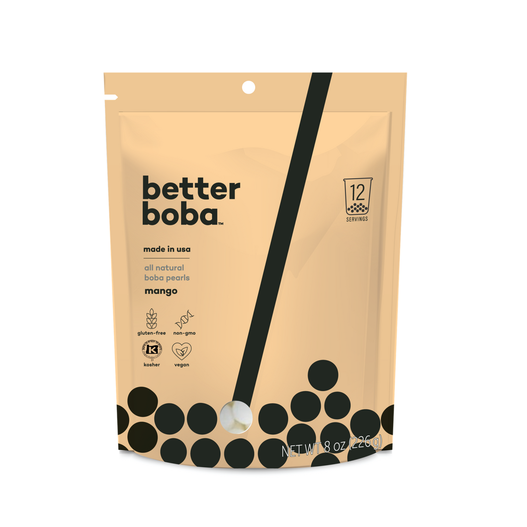 Better Boba Classic All-Natural Tapioca Boba Pearls