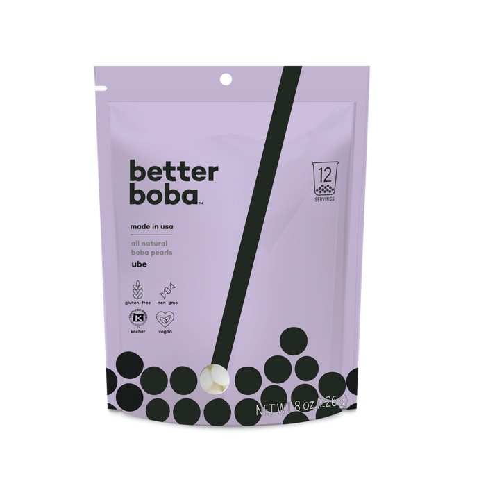 Better Boba Classic All-Natural Ube Boba Pearls
