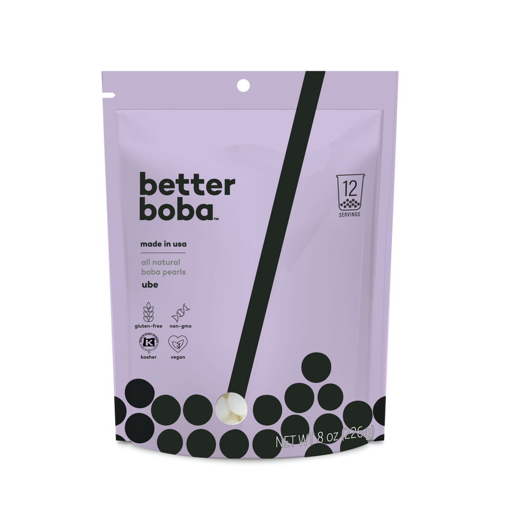 Better Boba Classic All-Natural Ube Boba Pearls
