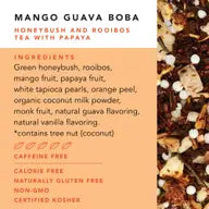 Load image into Gallery viewer, Pinky Up Mango Guava Boba In Sachets