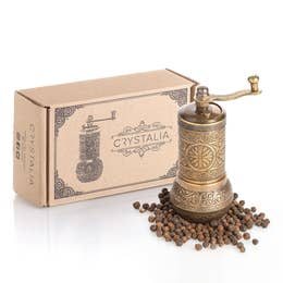 Turkish Spice Grinder (Antique Gold)