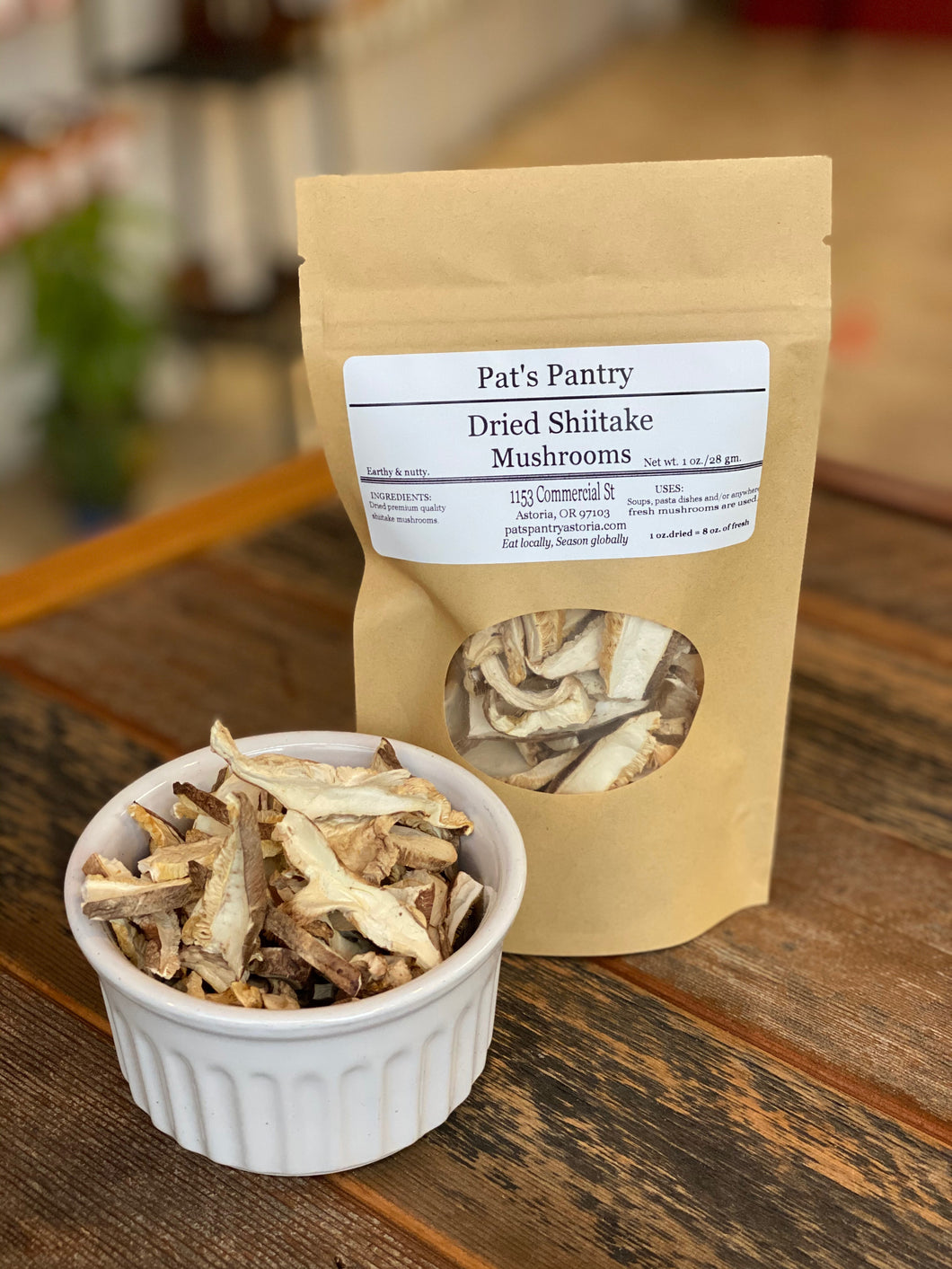 Dried Mushrooms Shiitake