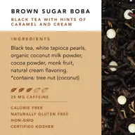 Pinky Up Brown Sugar Boba Tea In Sachets