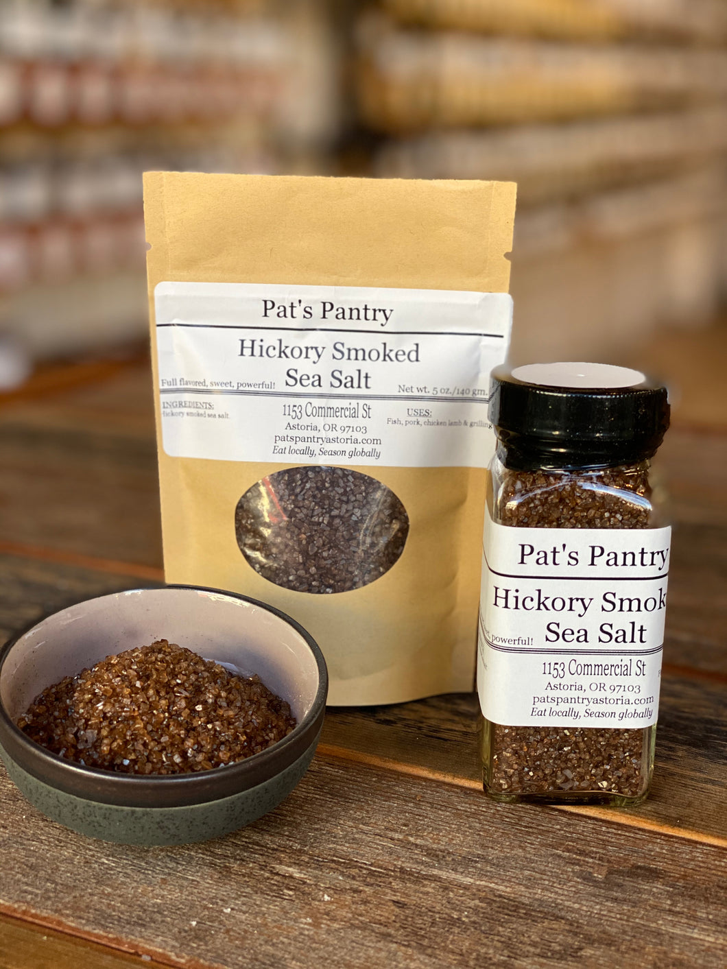 Hickory Smoked Sea Salt