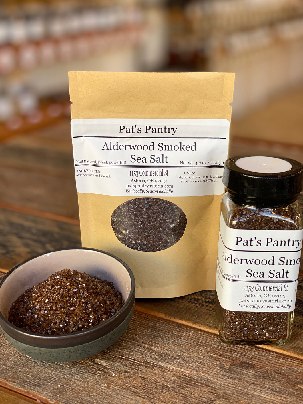 Alderwood Smoked Sea Salt