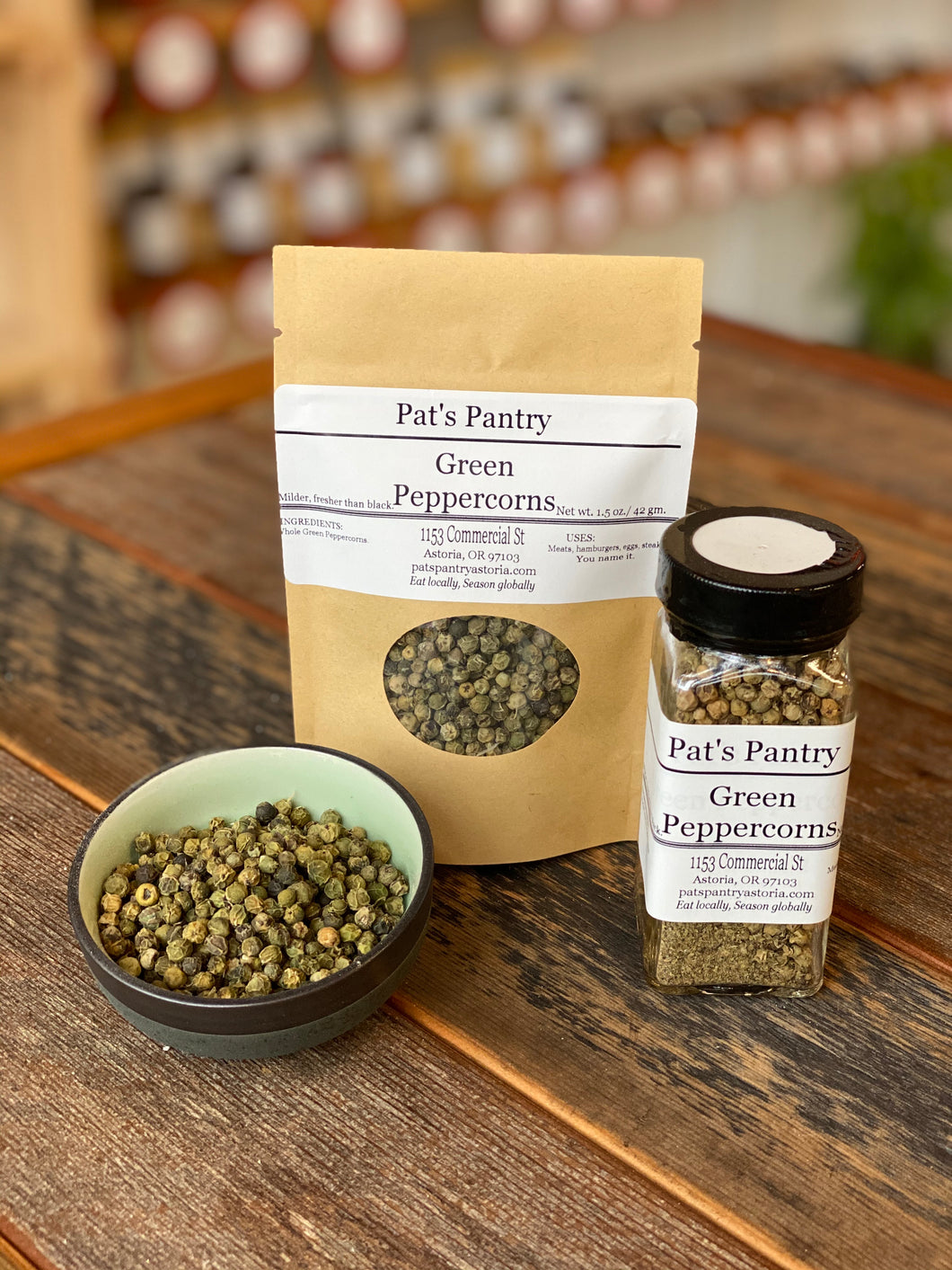 Green Peppercorns