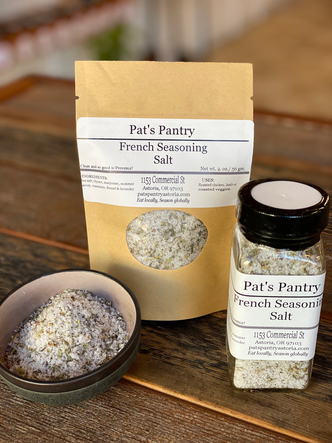 French Seasoning Salt, In House Blend