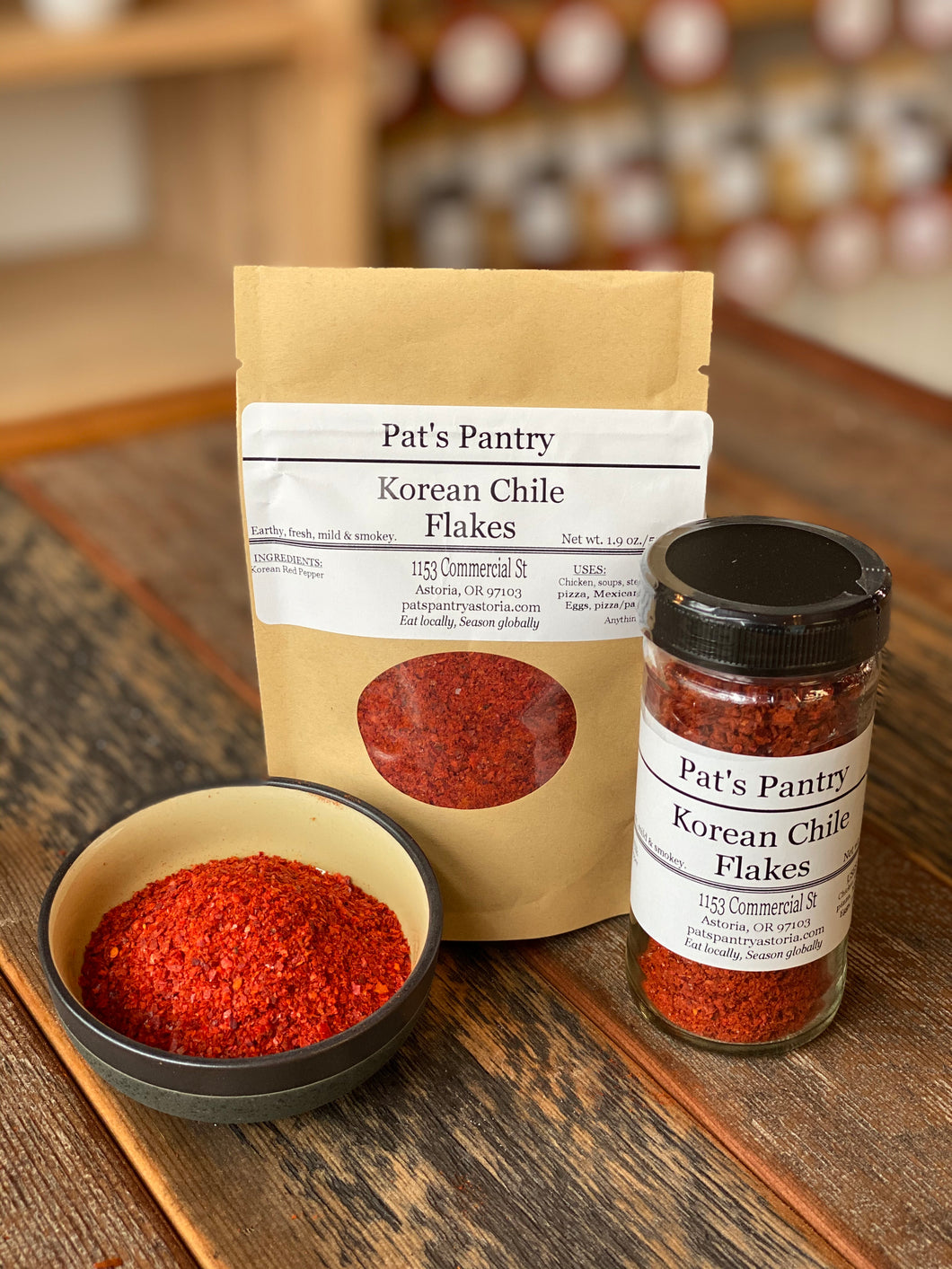 Korean Chile Flakes  Pat's Pantry Spices & Teas – Pat's Pantry, Spices &  Teas