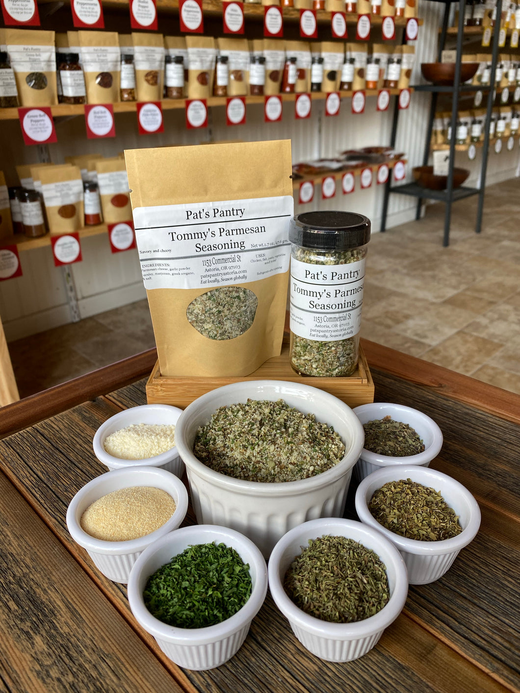 Tommy’s Parmesan Seasoning