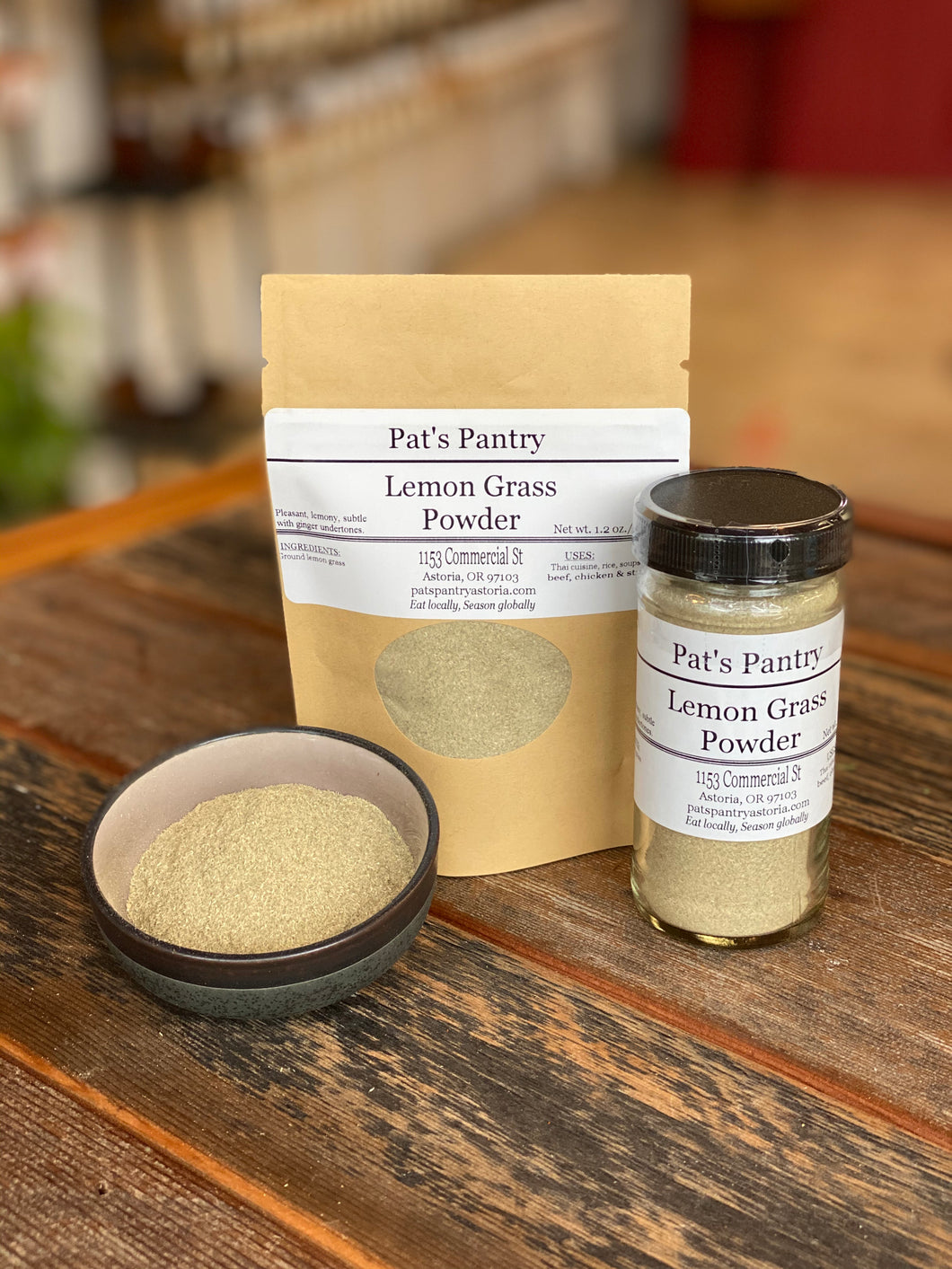 Lemongrass powder