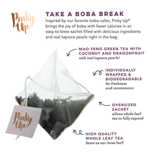 Pinky Up Mochi Ice Cream Tea In Sachets